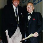 Dick Saunders with Peter Marshall