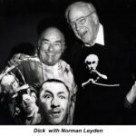Dick Saunders with Norman Leyden