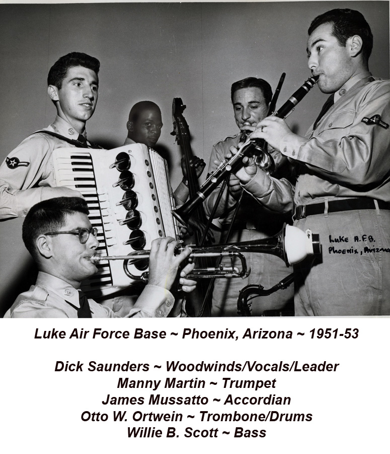a band performing for Luke Air Force Base