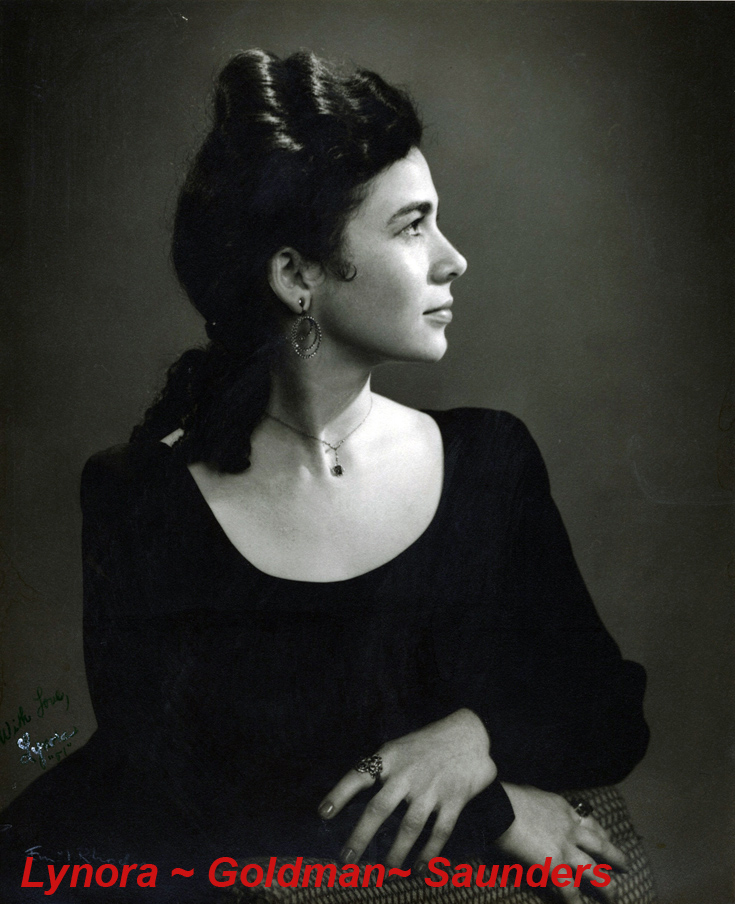 Lynora Saunders black and white picture
