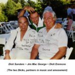 Dick Saunders, Jim George and Dick Emmons