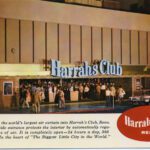 Harrahs Club Advertisement Poster
