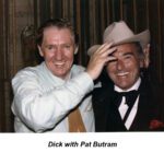 Dick and Pat Butram are smiling