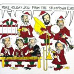 Cartoon Sketch More Holiday Jazz