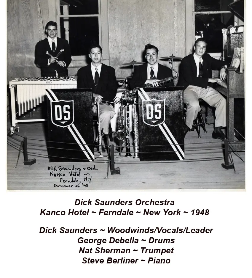 Dick Saunders Orchestra 1948 show