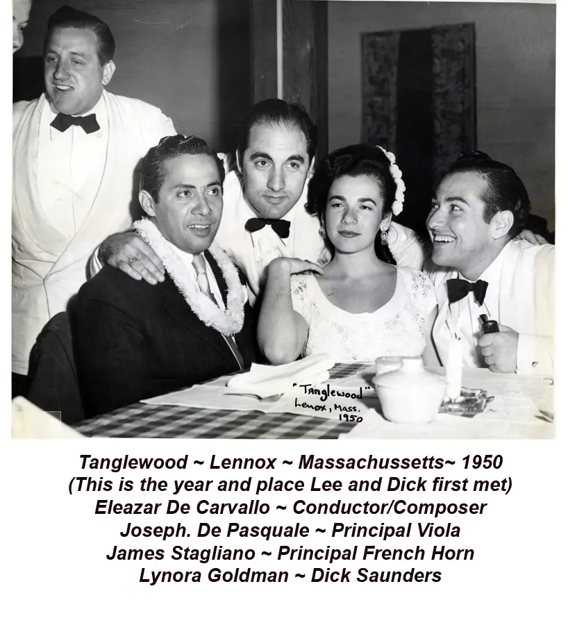 an old picture of five people with description