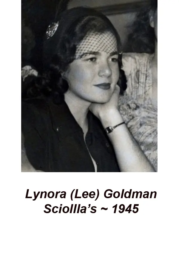 Lee Goldman Sciolllas 1945 picture