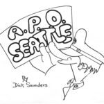 A.P.O. Seattle Sketch by Dick Saunders